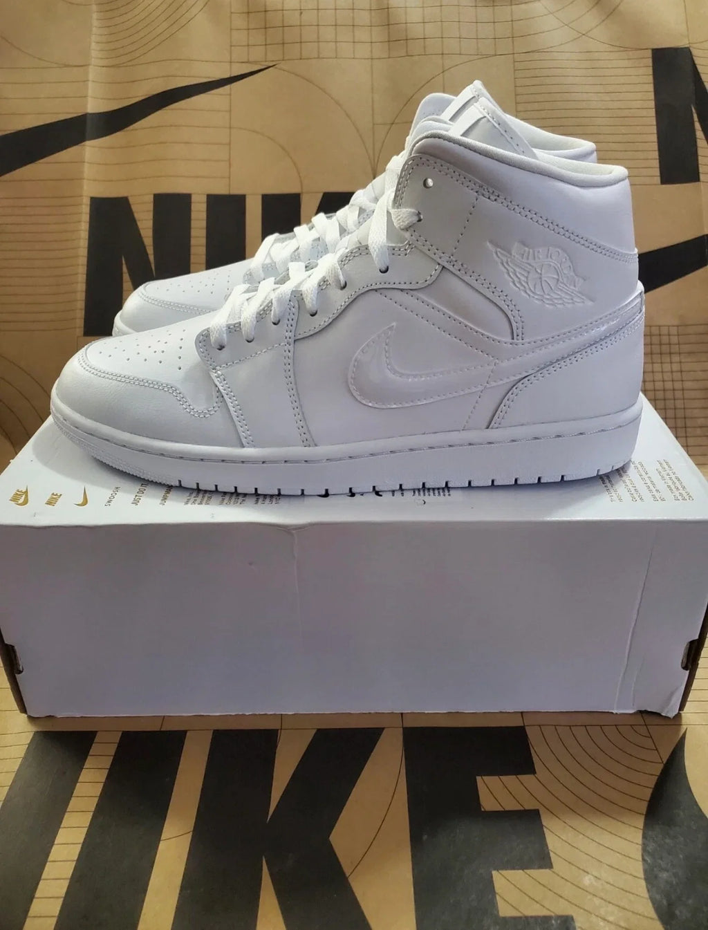 Retro 1 Mid Blancas