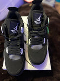 Retro 4 Thunder White
