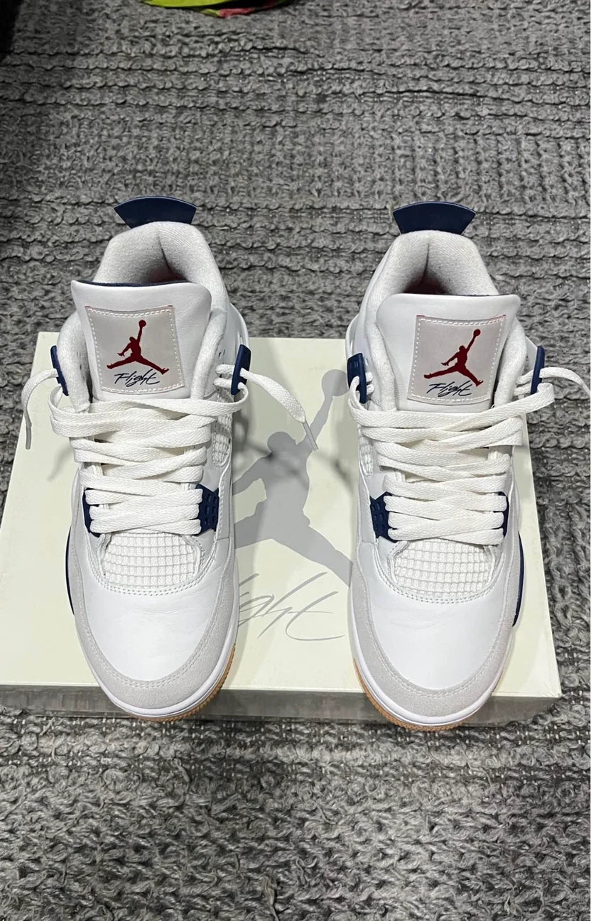 Retro 4 Navy