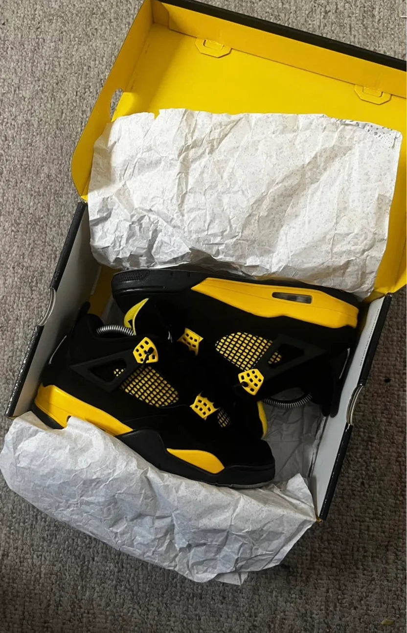 Retro 4 Thunder Yellow