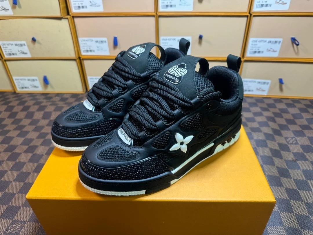 Louis Vuitton Skate Sneaker Negro Blanco