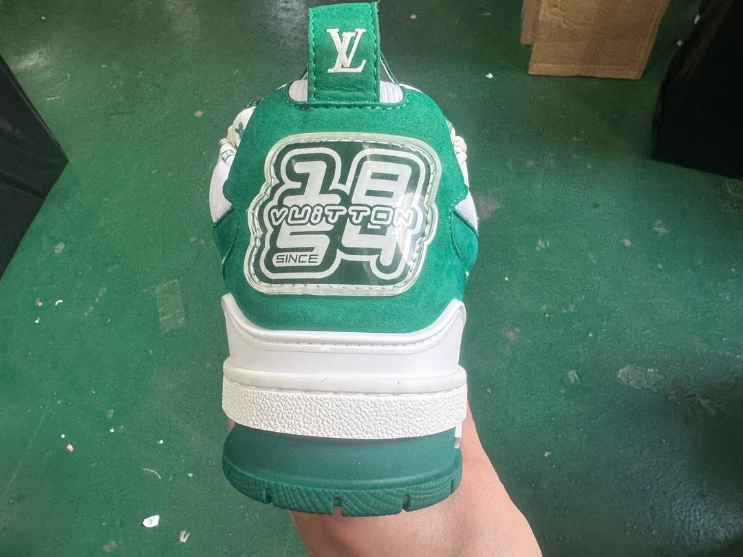 Louis Vuitton Skate Sneaker Verde Blanco