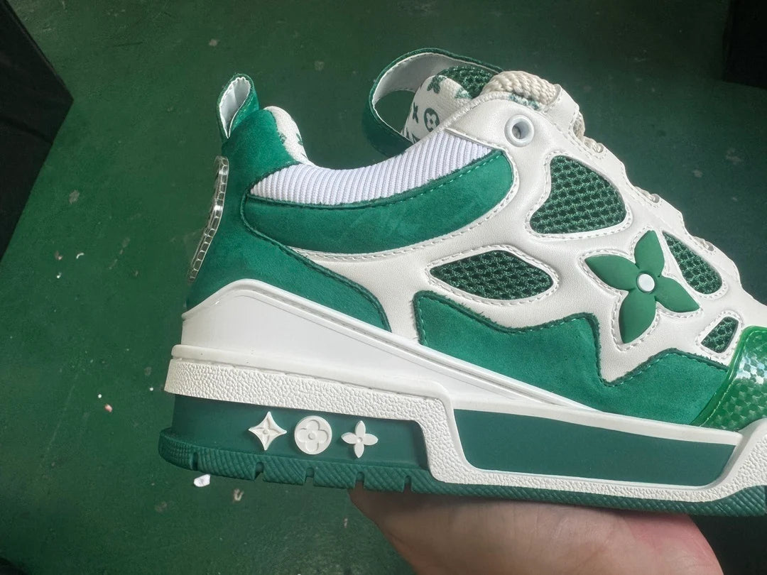Louis Vuitton Skate Sneaker Verde Blanco