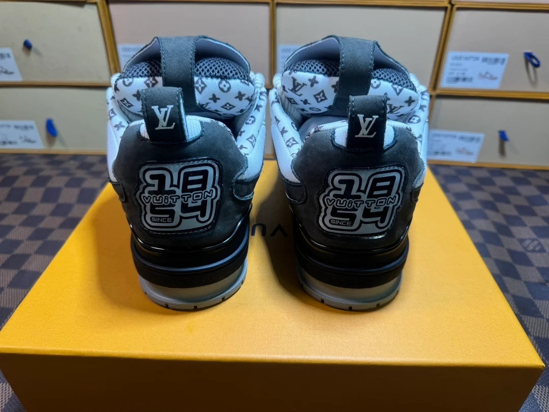 Louis Vuitton Skate Sneaker Gris Blanco