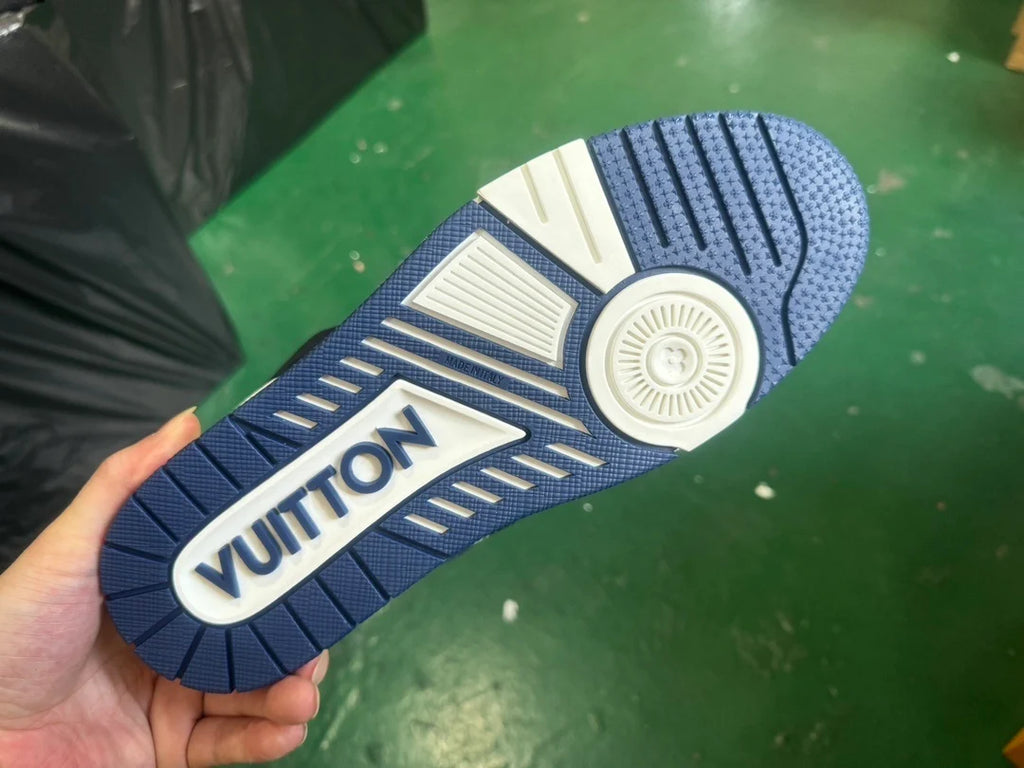 Louis Vuitton Skate Sneaker Navy Blanco