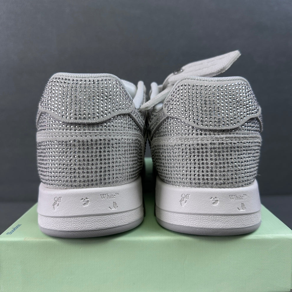 Off White Out Of Office Strass Plateada